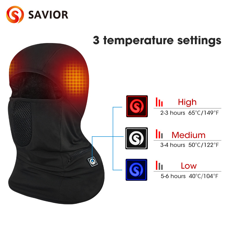 Savior Heat Heating Ski Mask W - Balaclava Ski Mask ulasan dan harga