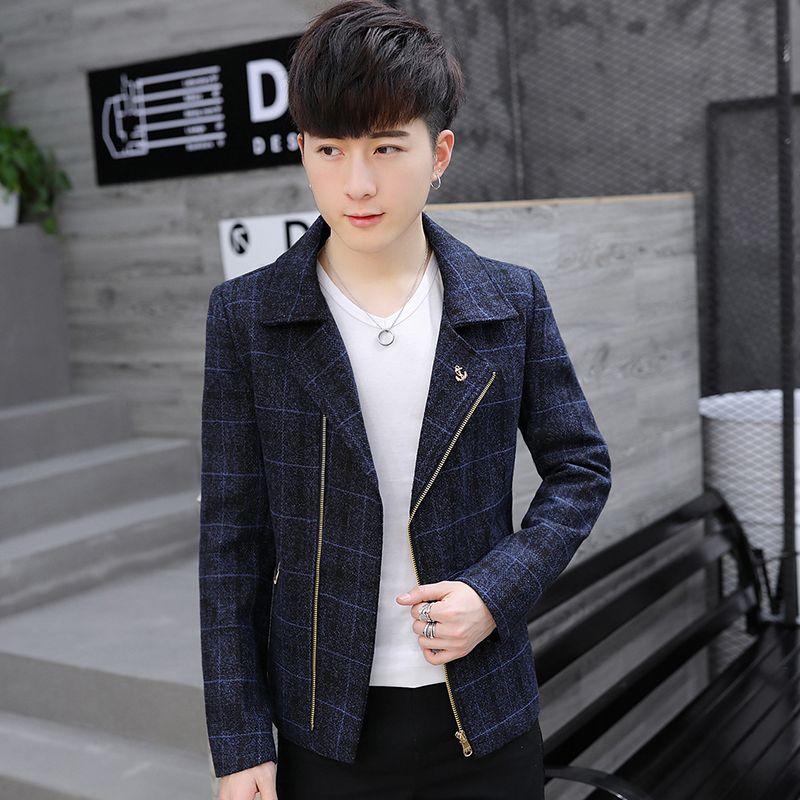 Men's Short Wool Blend Peacoat - Wool Coat Peacoat ulasan dan harga