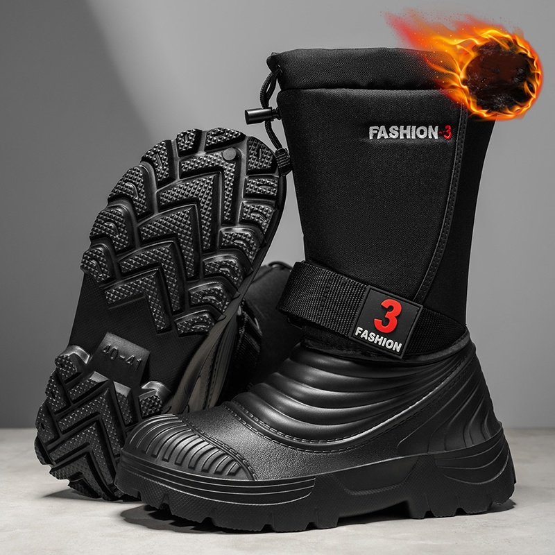 Men's New Snow Boots for Autum - Waterproof Winter Boot ulasan dan harga