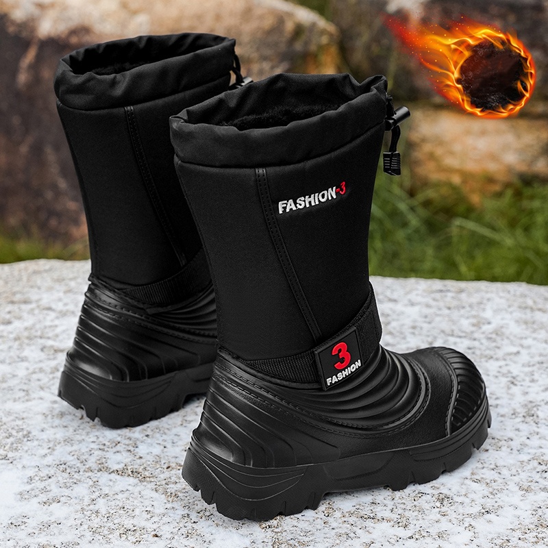 Men's New Snow Boots for Autum - Waterproof Winter Boot ulasan dan harga