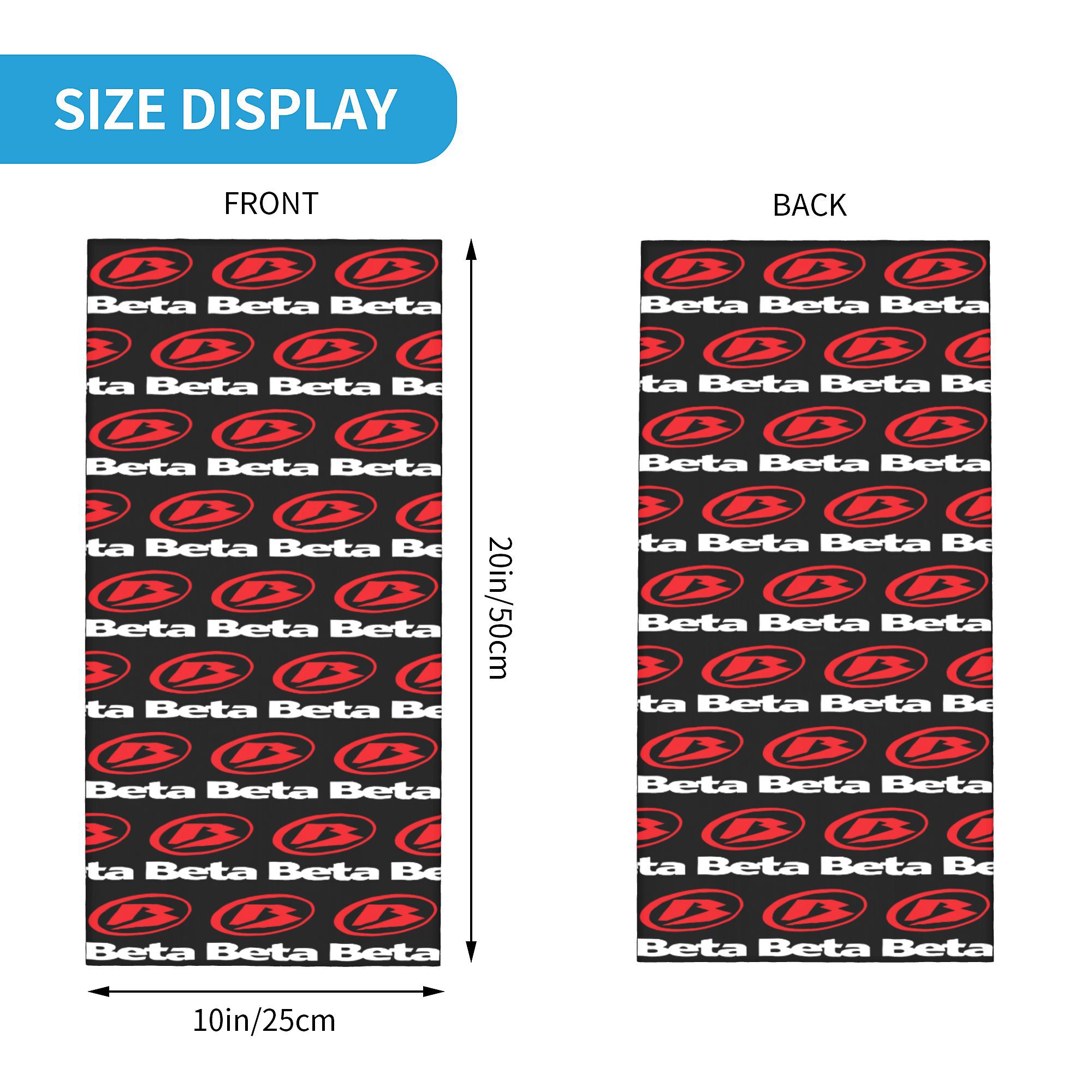 Custom New Motorcycle Racing B - Neck Gaiter Fleece ulasan dan harga