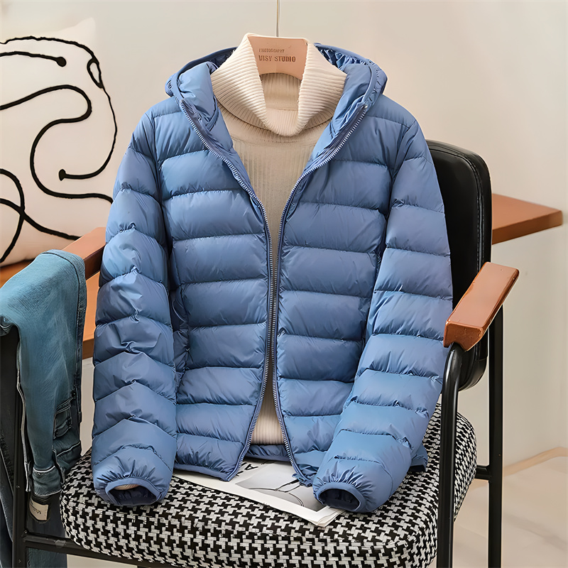 Plus Size Women Hooded Korean  - Down Jacket Packable ulasan dan harga
