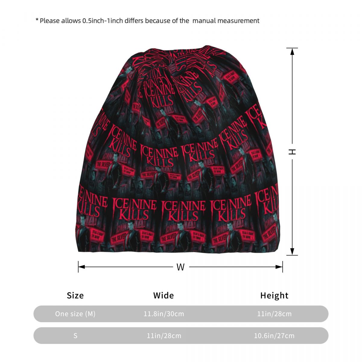 Ice Nine Kills The Silver Scre - Knit Beanie Hat Warm ulasan dan harga