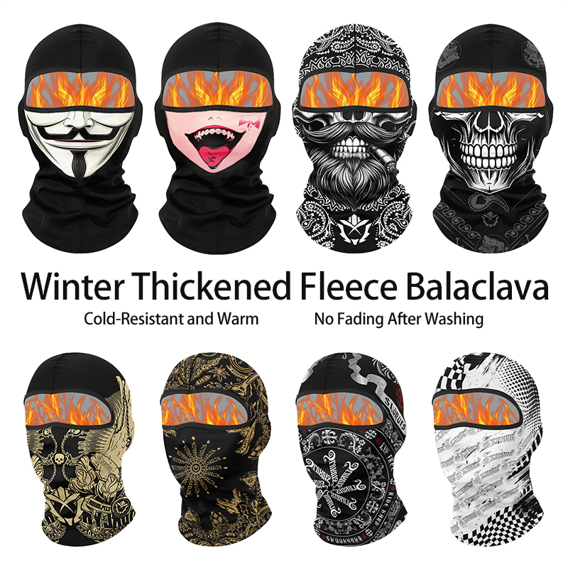 Winter Warm Plus Velvet Balacl - Balaclava Ski Mask ulasan dan harga
